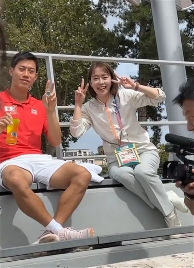 石川佳純さん錦織圭さん