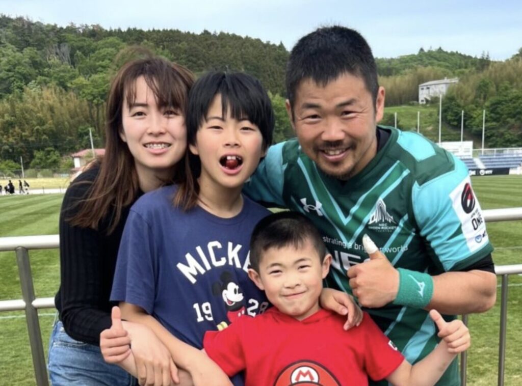 田中史郎さん、作山智美さん